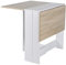 MAYMA Papillon, Table Pliante avec 2 Abattants,Table Console Pliable en Panneaux de Particules Melaminés,Table de Cuisine Salle a Manger Pliable Amovible,2-4 Personnes