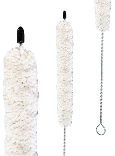 Champion Cleaning Mop for All Types of Flutes | Soft care brush for Flute - Helps to keep your instrument performing to its very best.