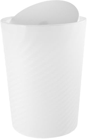 HOLIDYOYO Bidoncino Per Rifiuti Con Coperchio Pattumiera Multiuso Per Bagno Ufficio e Camera Da Letto Contenitore Rifiuti Compatto Da Design Elegante e Versatile