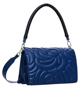 Desigual Women's Accessories PU Across Body Bag, Blue