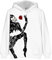 Xinchangda Death Note Pullover Erwachsene L/Light Yagami Anime Hoodie mit Kordelzug 2D Gedruckt Casual Sweatshirt Sportbekleidung für Damen und Herren, Typ 5, XXL
