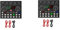 Yopeissn 2X V8S Carte Son Externe en Direct Carte Son Changeur de Voix avec Plusieurs Effets Sonores pour L'Enregistrement en Direct Chat Vocal KTV à Domicile