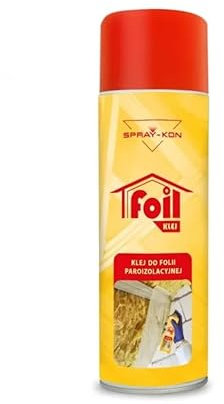 SPRAY-KON FOIL Spühkleber für Dampfsperrfolie, Dose 500 ml, ersetzt das doppelseitige Klebeband