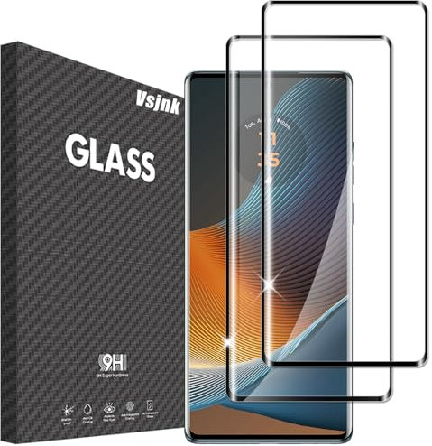 Vsjnk Protector de Pantalla Compatible Con Motorola Edge 50 Fusion Cristal Templado,2 Piezas Screen Protector Dureza 9H Sin Burbujas Fácil de Limpiar