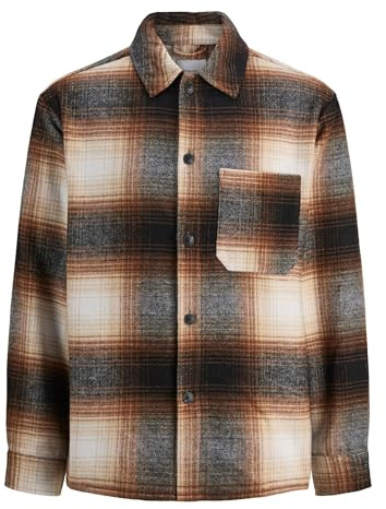 JACK & JONES Jjzac Heavy Brush Overshirt Ls