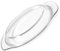 Alipis Couvercle En Verre Transparent Pour Micro-Ondes, Anti-Projection, IdéAl Pour Cuisson Et RéChauffage, DiamèTre 17.8cm