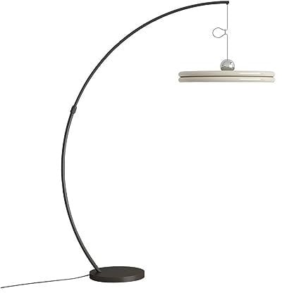 KJHFD living room lamp Ambient Floor Lamp Adjustable Flying Saucer Floor Lamp Next to Sofa standing lamp