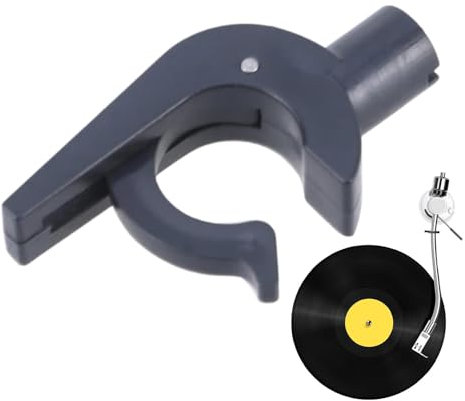 Tonearm Stand, Turntable Support Bracket, Professional Arm Bracket, Stable Stabilizer Design, Sturdy Abs Material, for Turntable Stability, 1.57x0.39 Inches