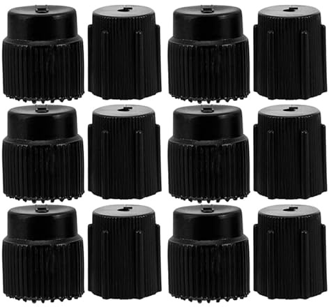 Alipis Tapas De Válvula De Aire Acondicionado para Coche 20 Piezas Juego De Accesorios De Servicio para Sistema De Aire Acondicionado Automotriz Tapones De Refrigerante para Reparación