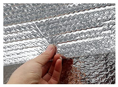 Heizkörper-Reflektorfolie, Isolierfolie, Heizkörper-Reflektorplatten, Selbstklebende Aluminium-Dampfsperre, doppellagige reflektierende Aluminium-Wärmedämmfolie mit Luftpolsterfolie, 4–5 mm,