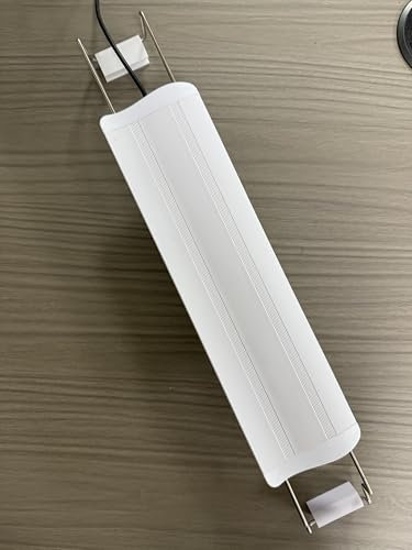 FEDOUR 40-60CM Vollspektrum Aquarium LED Beleuchtung mit Timer, 24/7-AUTO-Modus Aquarium Lampe mit 10 Einstellbare Helligkeitsstufen, Aquarium Light für Pflanzen und Süßwasser Aquarium