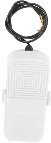 VILLCASE Pedale ABS Beige Regolatore velocità, Macchina Ceramica | Controllo a Pavimento, Compatibile Tornio e Macchina per Ceramica, Uso Casa e Scuole