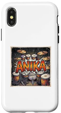 Custodia per iPhone X/XS Batteria Anika