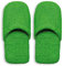 Excelsa Bagno Caldo Pantofole Da Uomo, Spugna, Verde, 30x12x5 cm