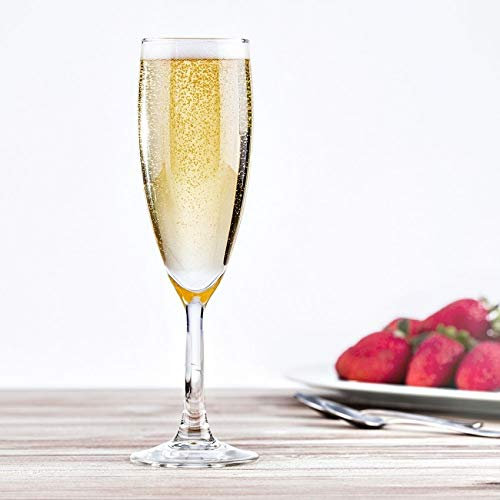 Flûtes à champagne Merlot 15 cl x 12