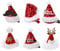 Weihnachtsmütze Santa Hut Haarspangen Haarspange für Weihnachten, Weihnachten, Hut, Haar-Accessoires, glitzernd, für Weihnachten, Party