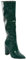 Toocool - Stivali Donna Scarpe a Punta Coccodrillo Ginocchio Tacchi Alti X8062 [37,Verde]