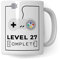 Pagma Druck 27. Geburtstag Tasse, Geburtstags-Geschenk Becher, 27 Jahre alt Geschenkidee, Geburtstag 27 Gaming Gamer Zocker Zocken, Kaffeetasse lustig Geburtstagsgeschenk
