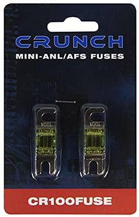 Crunch CR100FUSE Mini-ANL/AFS Sicherungen 100A 2 Stück