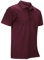 33,000ft Herren Poloshirt Golf Shirt UPF50+ Sonnenschutz Sommer Kurzarm Tshirts Schnelltrocknend Performance Sportshirt Outdoor Einfarbige Poloshirts für Männer zum Golfen Tennis Dunkelrot XL