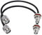 TUOLNK TNC Überbrückungskabel RG58 TNC Stecker auf TNC Buchse Bulkhead Wifi Antennen Verlängerungskabel verlustarmes 12 Zoll (30 cm) Koaxialkabel für drahtlose Antenne Amateurfunk 2er Pack