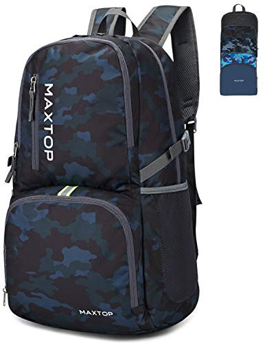 MAXTOP 50L Ultra Lightweight Packable Backpack With Wet Pocket Foldable Rucksack Water Resistent For Men Women Kids Outdoor Camping Hiking Travel Daypack Handy Durable Gifts For Men Women