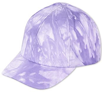 Sterntaler Baby Mädchen Baby Cap Baseball-Cap Batik - Baby Baseball Cap, Kinder Basecap, Kindermütze - aus Baumwolle - flieder, 57