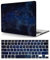 Laptop Hülle für MacBook Pro 15 Zoll Modell A1398 mit Retina Display 2015 2014 2013 2012 Freisetzung, Plastik Schützend Hartschale Case Cover & Tastaturschutz, Sternenhimmel