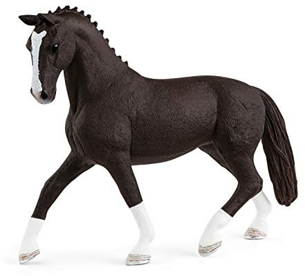 SCHLEICH 13927 Hannoverian Mare, Black, from 5 years HORSE CLUB - Figurine, 14 x 3 x 11 cm