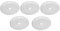 Lot de 5, Statue phénix en laiton haute dureté bon brillant 5 Filtres à Mailles Acier Inoxydable pour cafetière italienne acier inoxydable presse française 350 ml Cafetière