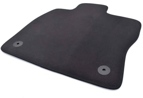 Fahrermatte passend für VW Passat B8 3G (alle) Velours Fußmatte Matte Fahrerseite einzeln Schwarz