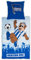 Hertha BSC Berlin Bettwäsche ** Herthinho ** in 135 x 200 cm und 80 x 80 cm, Baumwolle, Reißverschluss