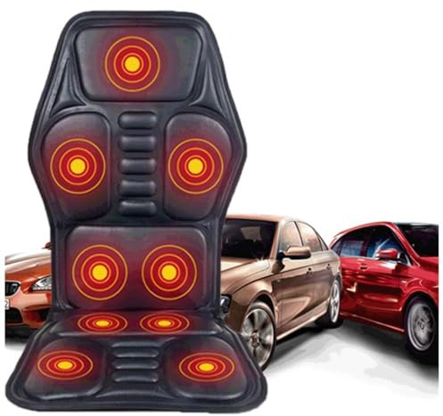 BesBet sitzheizung Auto, Massage Sitzauflage Auto Auto sitzheizung 12v, sitzheizung Auto Auflage 12v zigarettenanzünder füR Home Office Fahrzeuge,BüRo