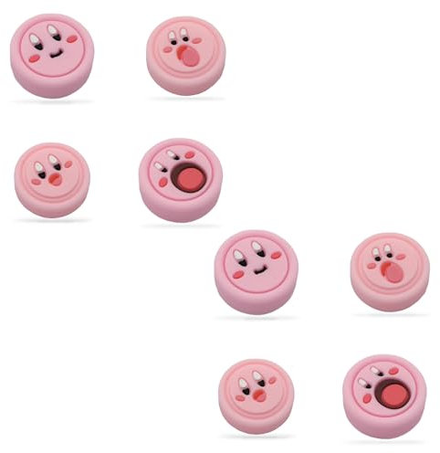 MatoSan® Lot de 8 capuchons de joystick compatibles avec Nintendo Switch Grip Joy Con Grip Thumbstick Grip Switch Lite OLED Accessoires Thumb Grips Nintendo Switch | Accessoires de protection pour