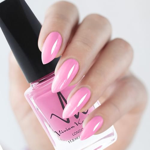 Classic Nail Polish Quick Drying Nail Varnish Long lasting No UV Need Natural Classic Nail Polish (143 - Mulberry)