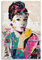 JJXCAC Ölgemälde-Poster, Motiv: Audrey Hepburn, dekoratives Gemälde, Leinwand, Wandposter und Kunstdruck, modernes Familienschlafzimmer, Dekoration, Poster, 30 x 45 cm