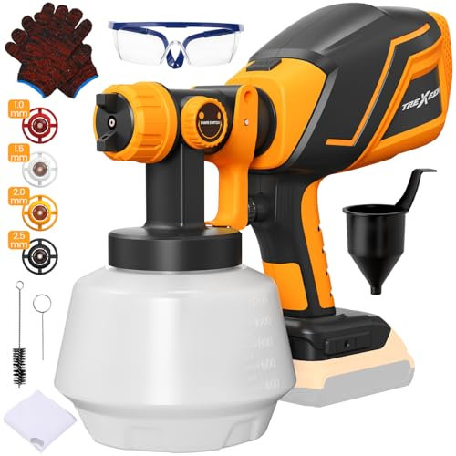 Spruzzatore di vernice 20V MAX Batteria Spruzzatore di vernice per Dewalt