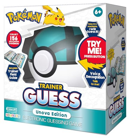 Pokémon Trainer Guess - Unova Edition Elektronische Spracherkennung Ratespiel! Guess & Collect 156 Iconic