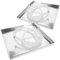 MAGICLULU Set Di 2 Vaschette -gocce in Plastica Per Unità Esterna Per La Raccolta Dell'acqua E Per Gli Accessori Del Climatizzatore