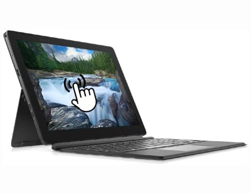 DELL Latitude 5290 2 in 1 Touchscreen Laptop, 12,5 pollici FHD (1920 x 1080), Intel i5-8250U, 8 GB DDR4 RAM, SSD da 256 GB, tastiera USA, Windows 10 Pro (ricondizionato)