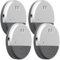 Pack of 4 Window Alarm Door Alarm, Wireless Door Sensor 130 dB Window Sensor Magnetic Sensor Window Door Sensor Alarm with Batteries, Burglary Protection Door Alarm System for Home, Hotels, Office, RV