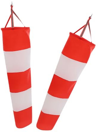 CIYODO Lot De 2 Girouettes À Air en Tissu Oxford Décoration De Jardin À Suspendre