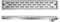 YGDLUCK Desagüe de Ducha Lineal de Acero Inoxidable con Filtro, Rejilla Rectangular extraíble, para baño y Cocina (60 cm de Ancho)