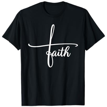 Croix de Foi Religieuse chrétienne Croix de Foi Pâques Noël T-Shirt