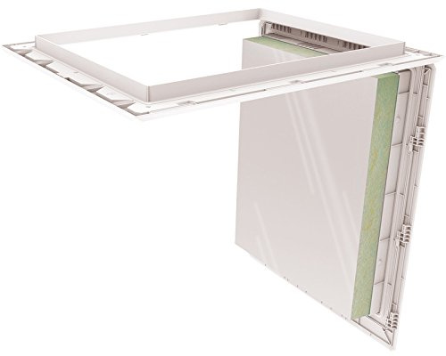 Manthorpe GL250 Insulated White Loft Trap Door 562 x 726mm Hinged Hatch & Frame (GL250)