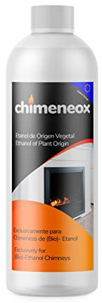 1 litro Bioetanol 96% Origen Vegetal para chimeneas