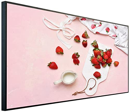 Ecowelle Radiateur Infrarouge avec Image | 1200 Watts | 60x120cm | Fabriqué en Allemagne