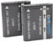 2 x Dot.Foto LI-92B Premium 3.6v / 1350mAh Rechargeable Battery for Olympus Tough TG-6, TG-5, TG-4, TG-3, TG-2, TG1 / XZ-2 / DS-2600, DS-9000, DS-9500 / for OM System TG-7