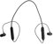 Bluetooth-Sport-Headset, Halsmontierter Rauschunterdrückungs-HiFi-Kopfhörer mit Magnetabsaugung, Ergonomischer Stereo-Kopfhörer mit Ladekabel, 180 MAh(schwarz)