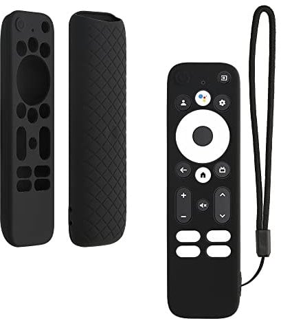 kwmobile Case Compatible with MECOOL KD3 android TV stick Case - Soft Silicone Cover for Remote Control - Black